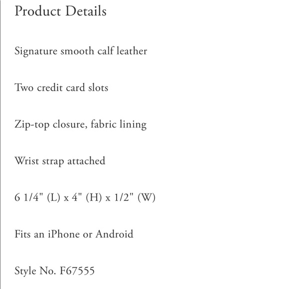 COACH WRISTLET. - Picture 6 of 7